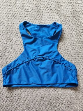 Mikoh Electric Blue Cutout Bikini Top